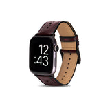 Classic Bordeaux Apple Watch Strap