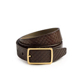 Wellington Chestnut Leather Belt