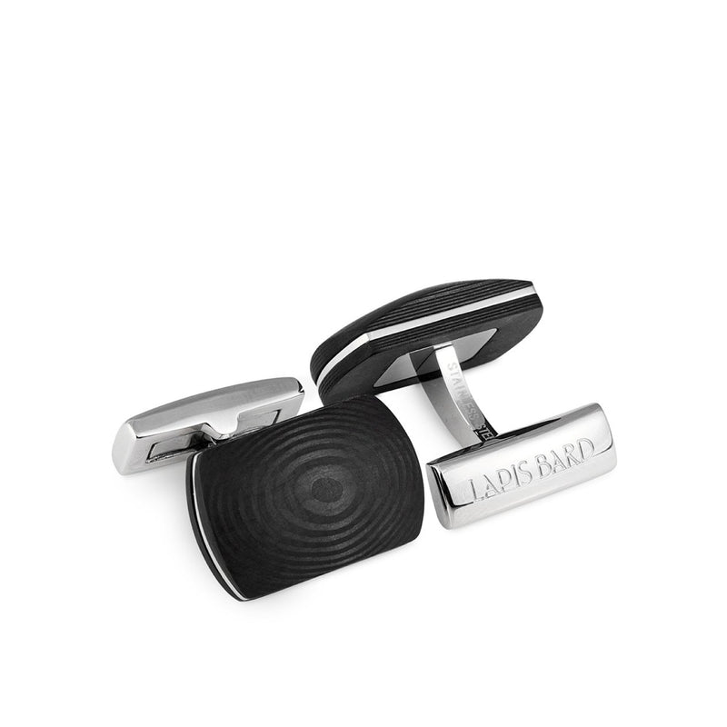 Tudor Carbon Fibre Cufflinks