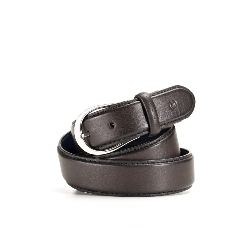 Sullivan Charcoal Brogue Belt