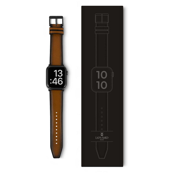 Classic Brown Apple Watch Strap