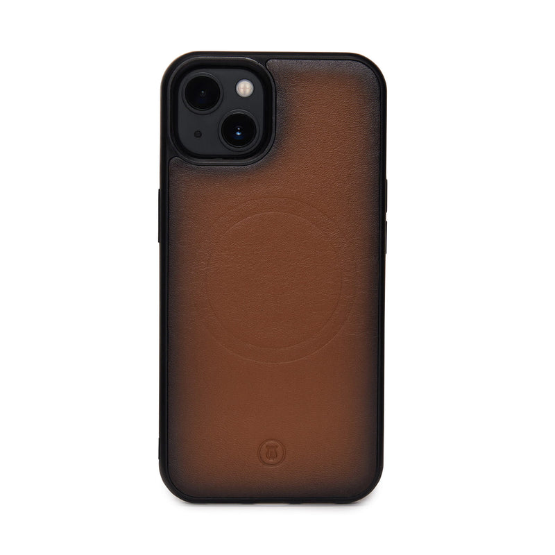 Buy Ducorium Cognac iPhone 13 Leather Case Online