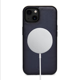 Ducorium Navy iPhone 13 Leather Case