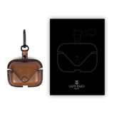 Ducorium Cognac Leather AirPod Pro Case