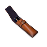 Classic Brown Two Pen Pouch