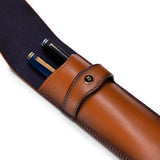 Classic Brown Two Pen Pouch