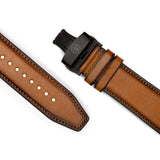 Brown Deployment Clasp Watch Strap