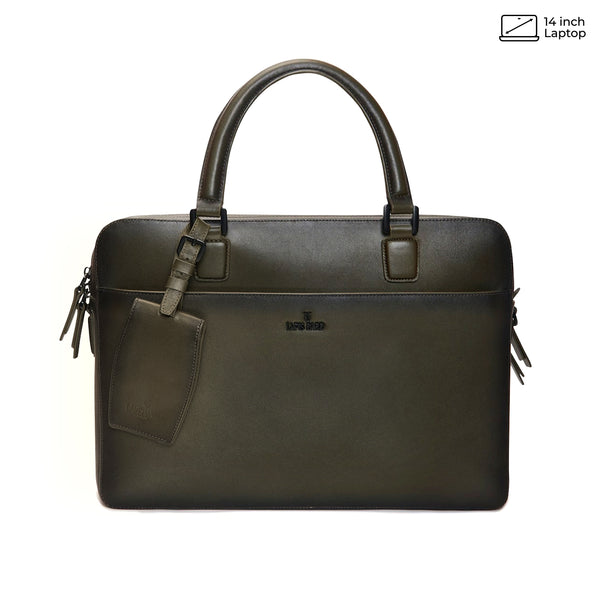 Chester Olive Laptop Bag