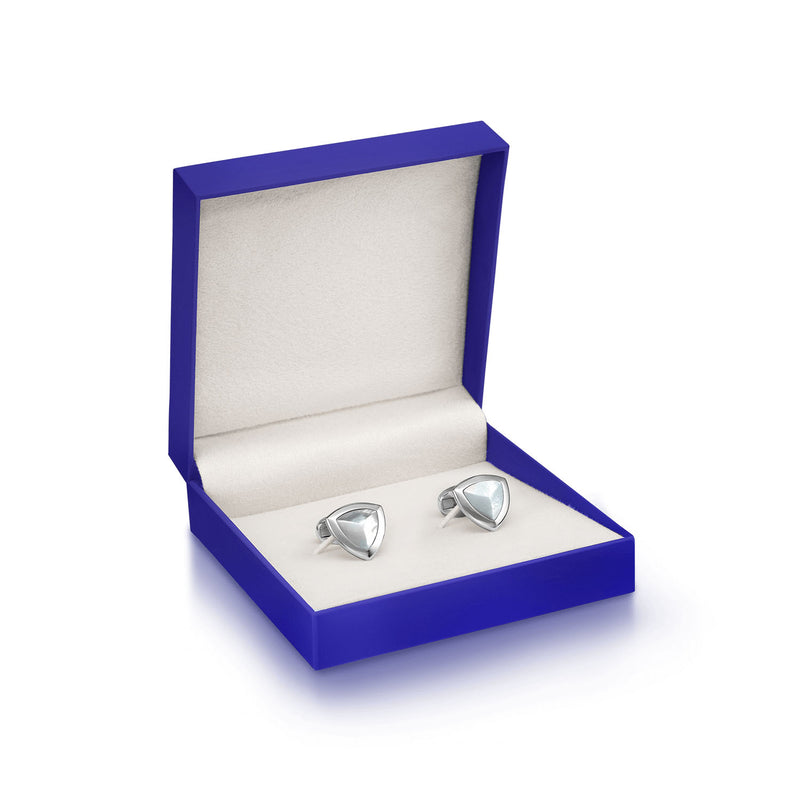 Basildon Palladium Pearl Cufflinks