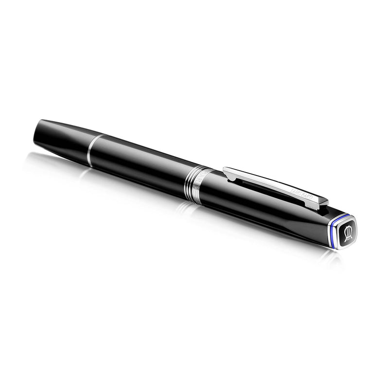 Contemporary Black Rollerball Pen