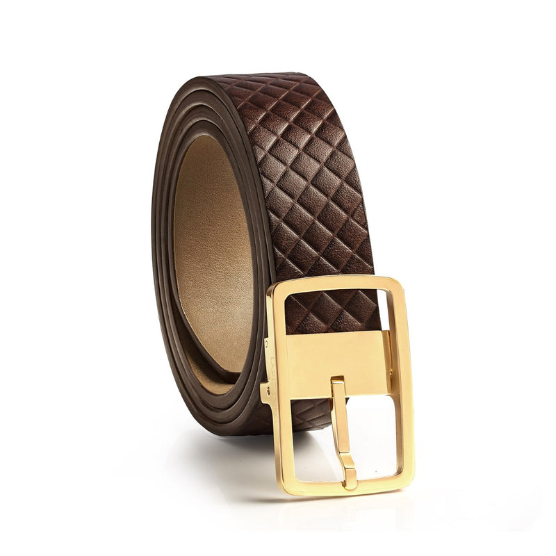 Wellington Chestnut Leather Belt