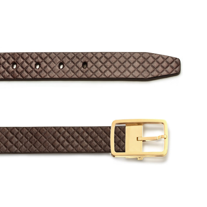 Wellington Chestnut Leather Belt