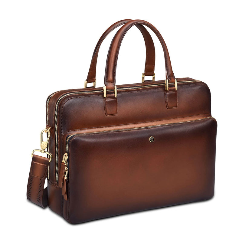 Dorchester Cognac Laptop Bag