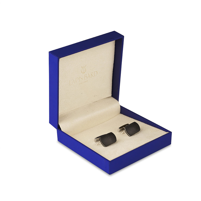Tudor Carbon Fibre Cufflinks