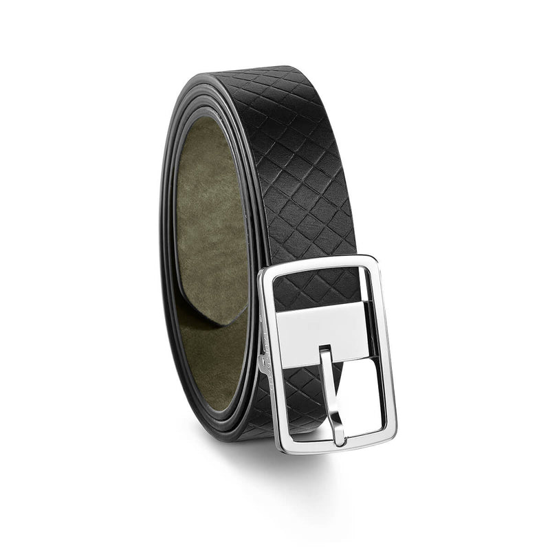 Crosshatch belt top