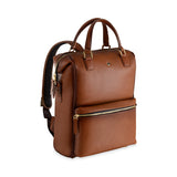 Roxton Cognac Tote Backpack