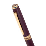 Contemporary Bordeaux Ballpoint Pen