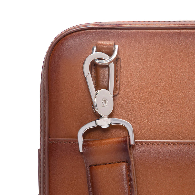 Kent Cognac Crossbody Travel Bag